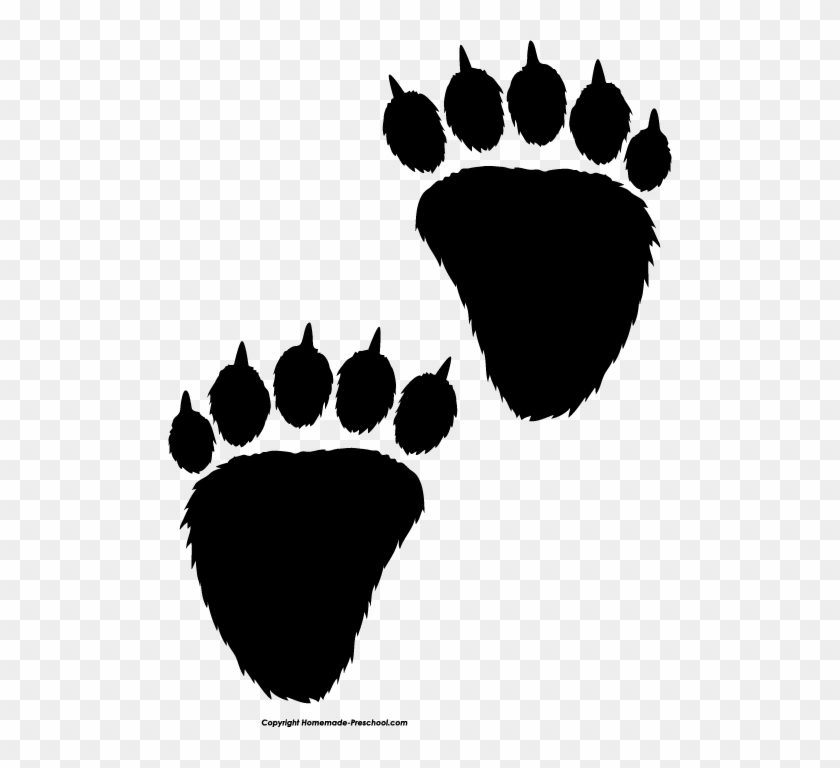 Bear Paw Print Clip Art Bear Paw Free Paw Prints Clipart - Clip Art Bear Paw #50274