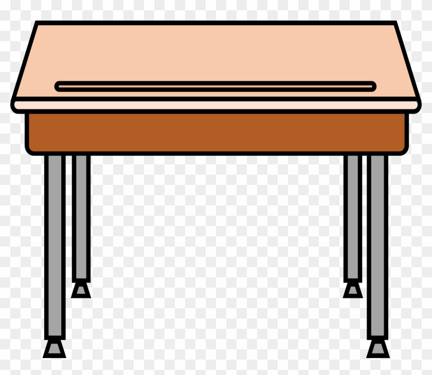 Desk School Cliparts - Desk Clipart #50537