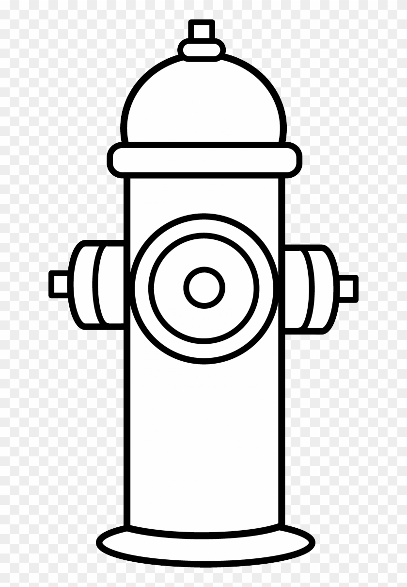 Cartoon City On Fire - Fire Hydrant Coloring Page #52300