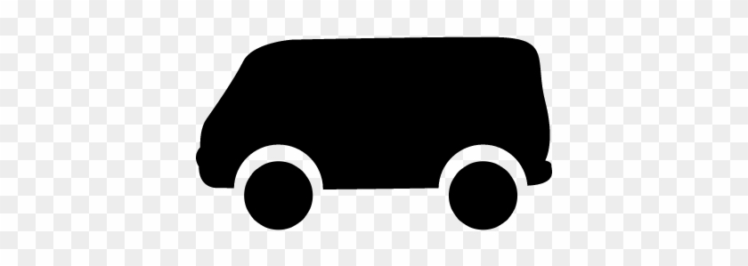 Van Black Silhouette From Side View Â‹† Free Vectors, - Bus #270812