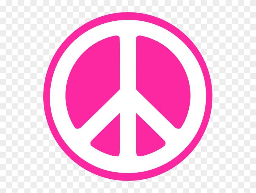 Hippy Groovy Peace Sign Svg - Peace Sign Vector #271001