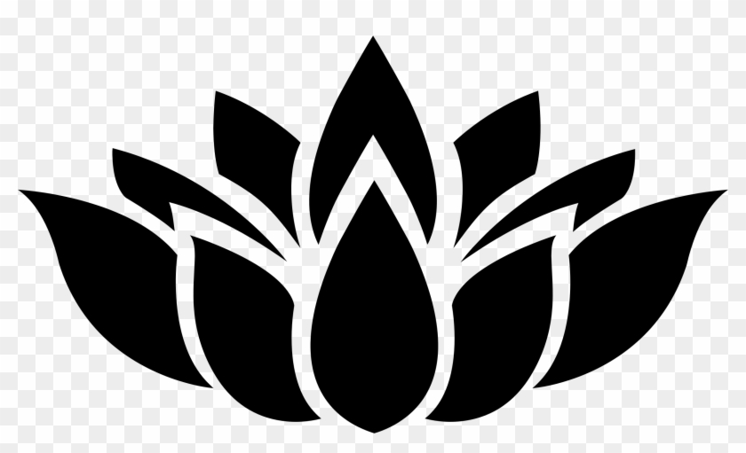 Flower Silhouette 7 - Lotus Flower Vector Png #271405