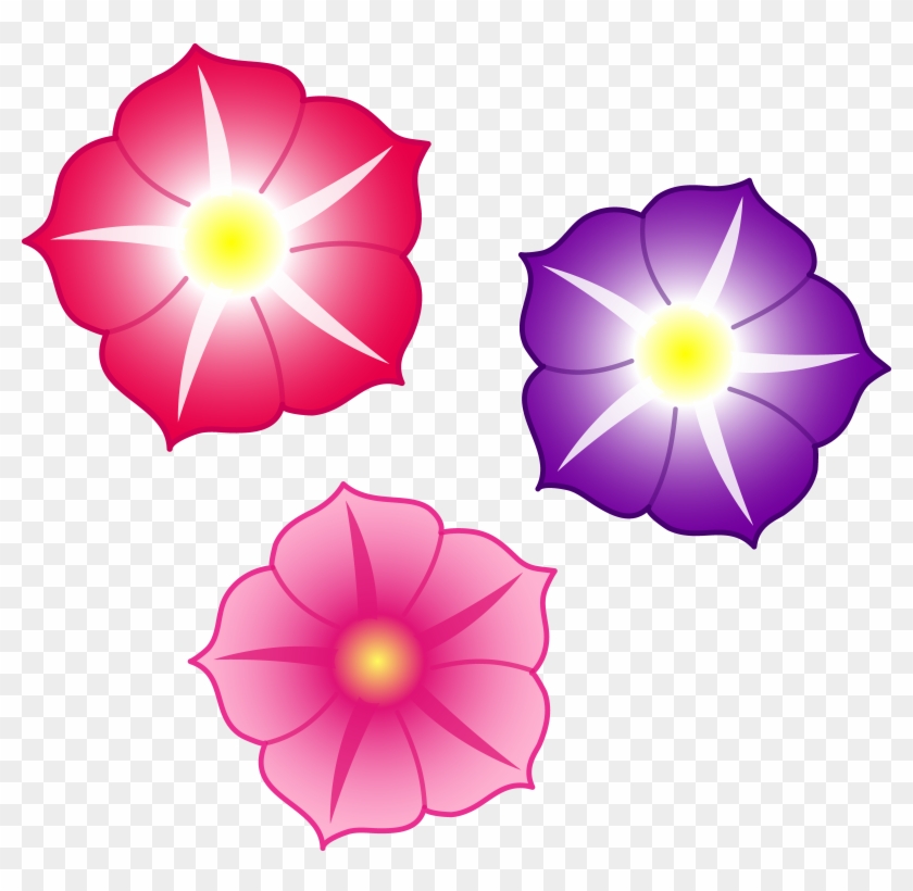 Clipart Colorful Flowers - Clipart Colorful Flowers #271437
