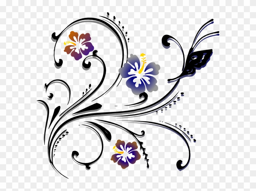 Scroll Cliparts Color - Traceable Pics Of Butterflies #271451
