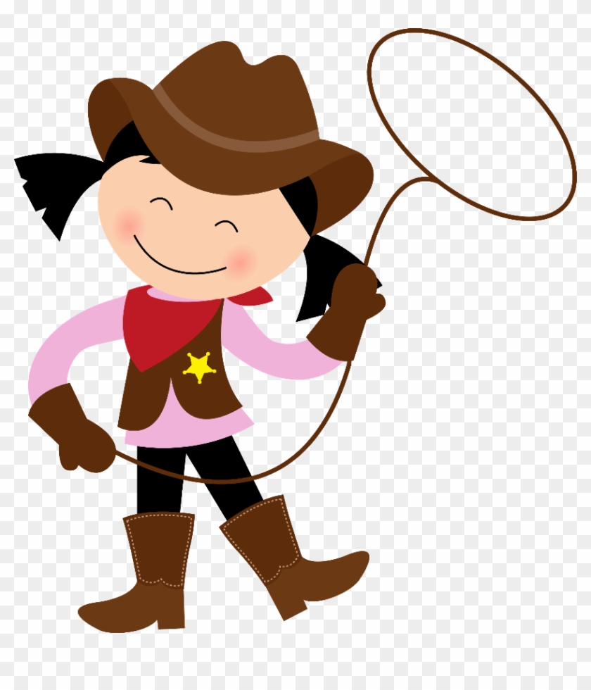 Cowboy E Cowgirl - Cowboy And Cowgirl Clipart #271584