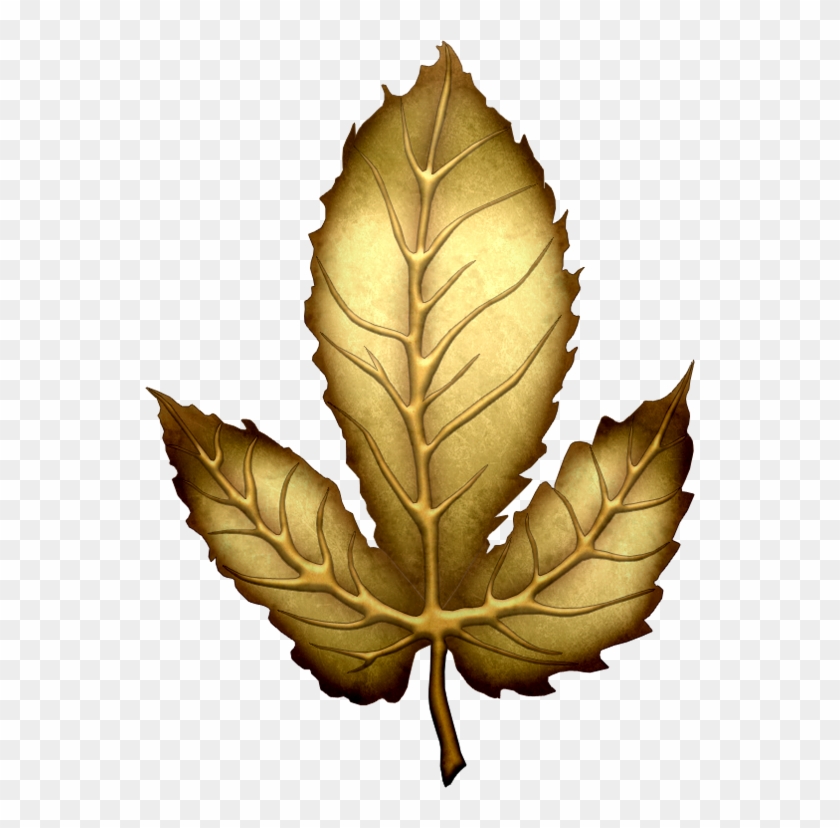 Leaf Gold Clip Art - Leaf Gold Clip Art #271682