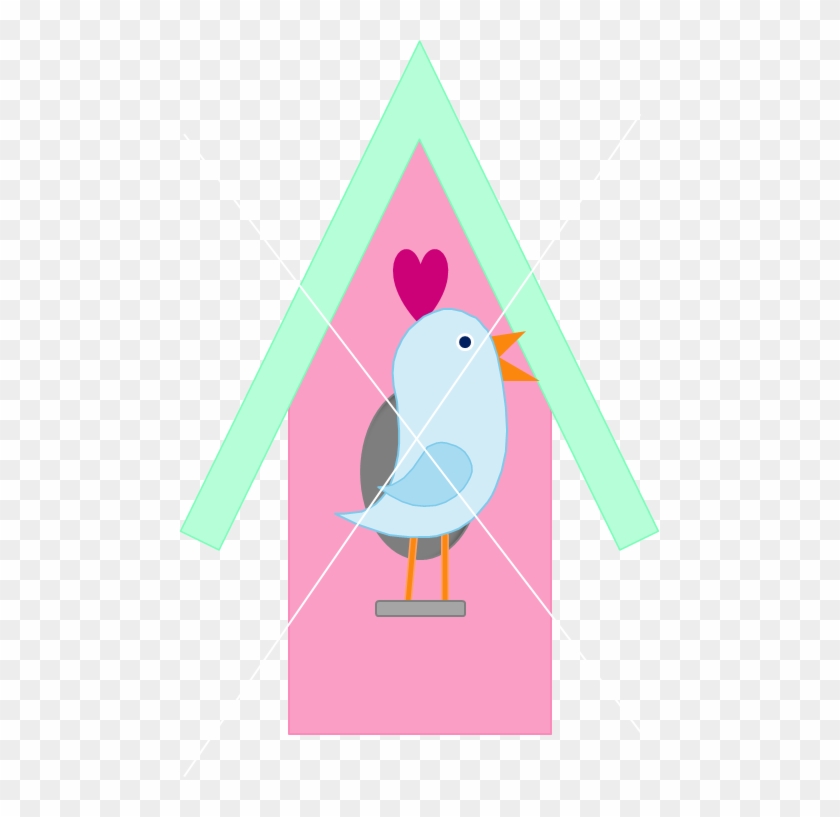 Bird House Clipart Birdie - Clip Art #271778