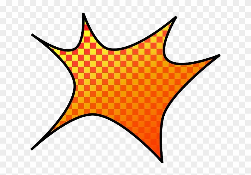 Explosion Clip Art - Comic Book Explosion Blank Png #272054