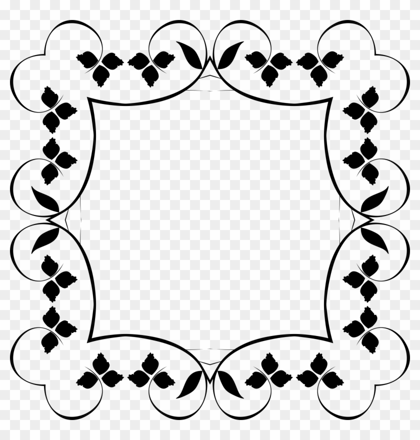 Leaves Flourish Frame - Krawatten-logo-shirtkappen Karte #272343