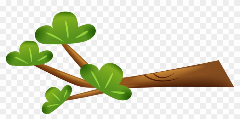 Leaf Branch Animation Cartoon - Cartoon Branch With Leaves #272913