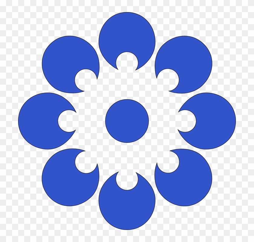 Blue Flower Clip 22, Buy Clip Art - Powerpoint Key Takeaways Slide #272990