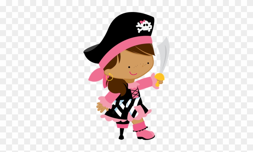 Girl Pirate Clipart, Free Girl Pirate Clipart Image - Peg Leg Pirate Girl #273309