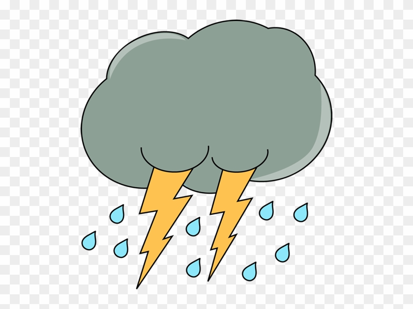 Dark Cloud With Rain And Lightning - Cloud With Rain And Lightning #273492