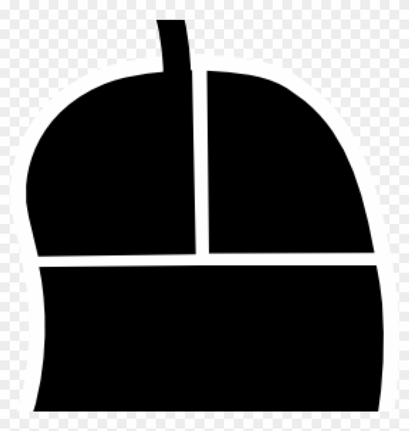 Computer Mouse Clipart Computer Mouse Clip Art At Clker - Computer Mouse Silhouette #273528