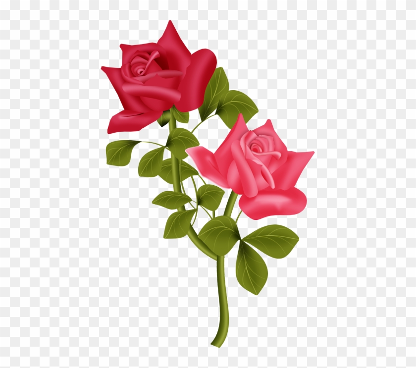 Sound Of Love - Two Flowers Clip Art #273604