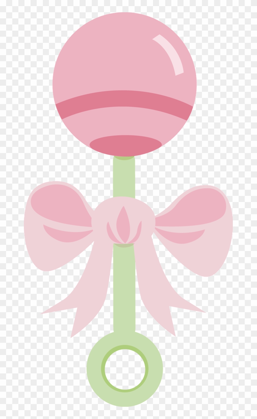 Inspiring Design Ideas Baby Rattle Clipart Beb Menino - Sonajero Rosa Png #274112