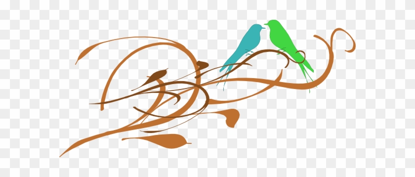 Ak Love Birds Clip Art - Ak Love #274602