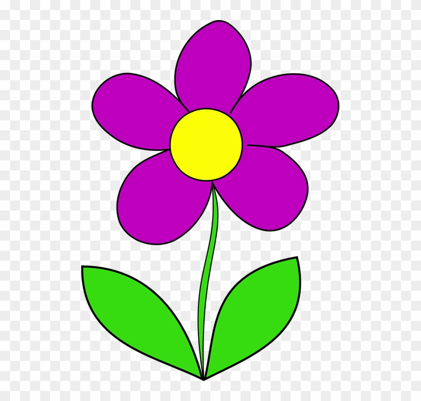 Sping Flower Cliparts 7, - Flower Clip Art #274731