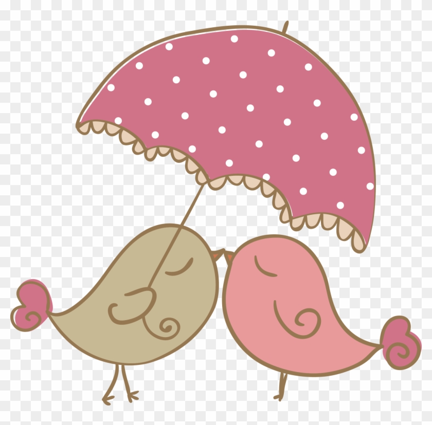 Lovebird Cartoon Clip Art - Birds In Love Cartoon #274837