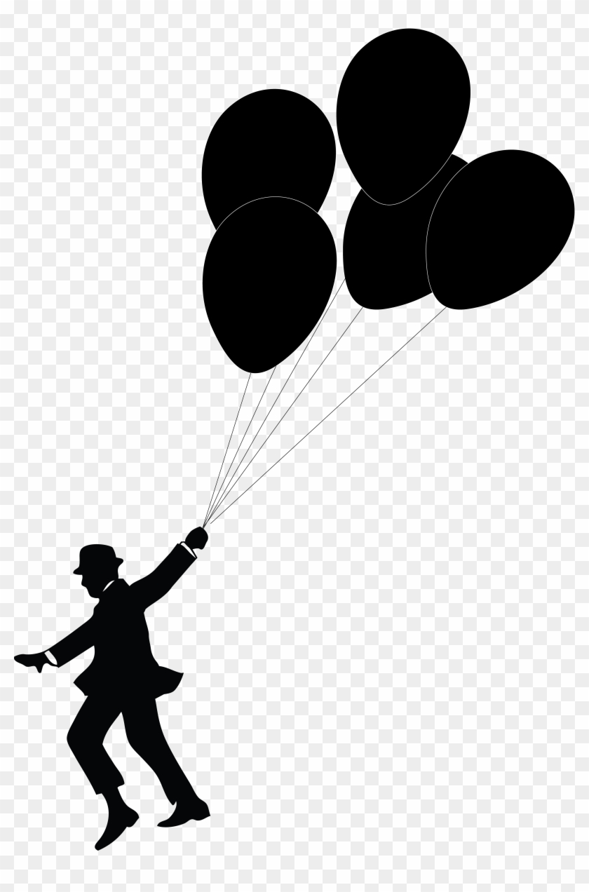 Balloon Silhouette - Balloons Silhouette #275058