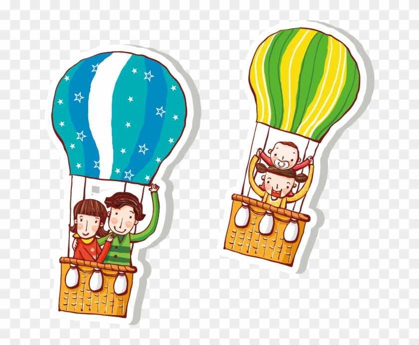 Hot Air Balloon Flight Clip Art - Hot Air Balloon Flight Clip Art #275541