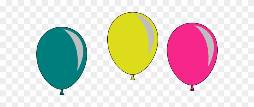 Trio Balloons Clip Art At Clker - Clip Art #275624