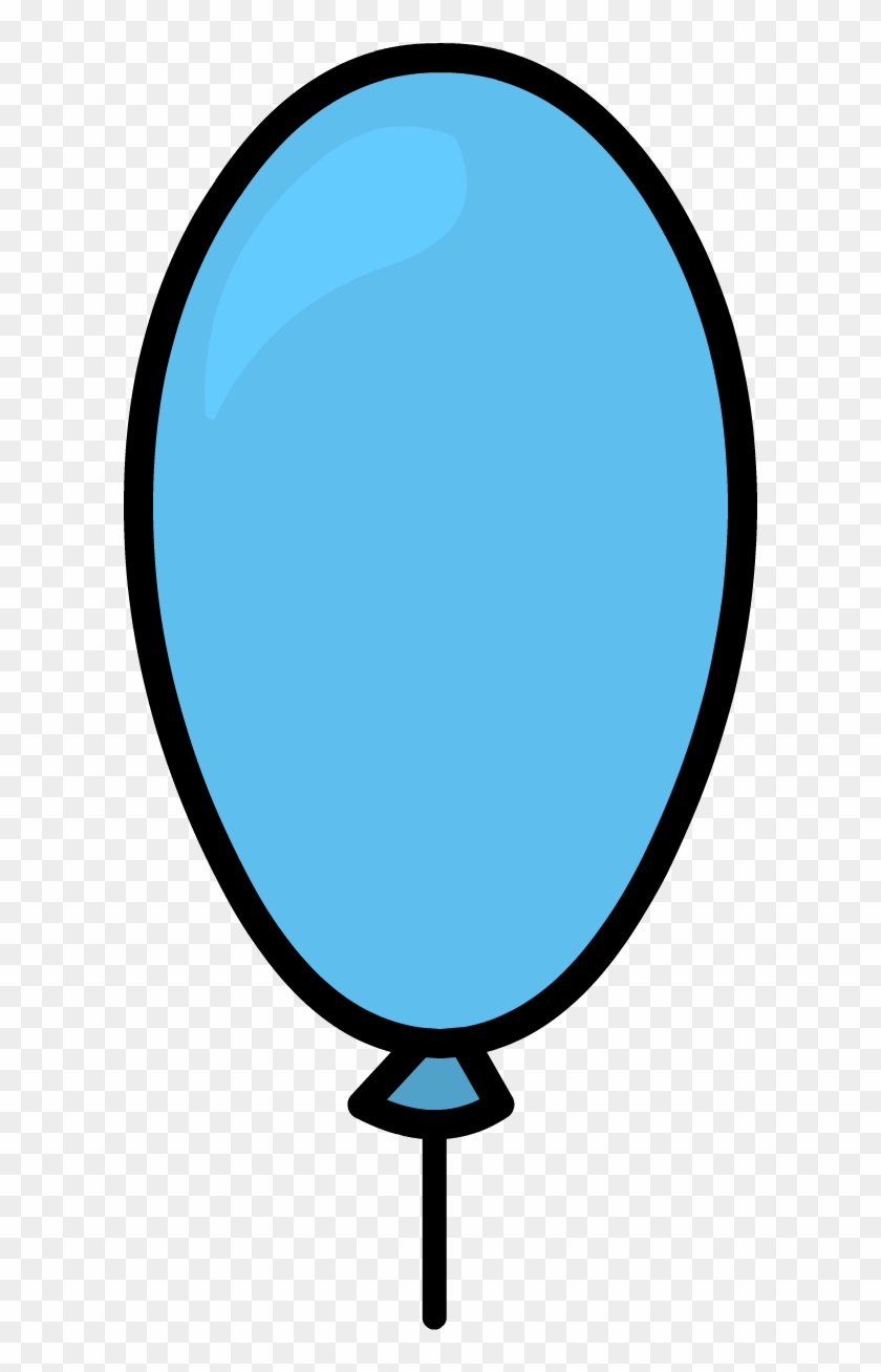 Club Penguin Blue Balloon Aqua Clip Art - Club Penguin Blue Balloon Aqua Clip Art #275644