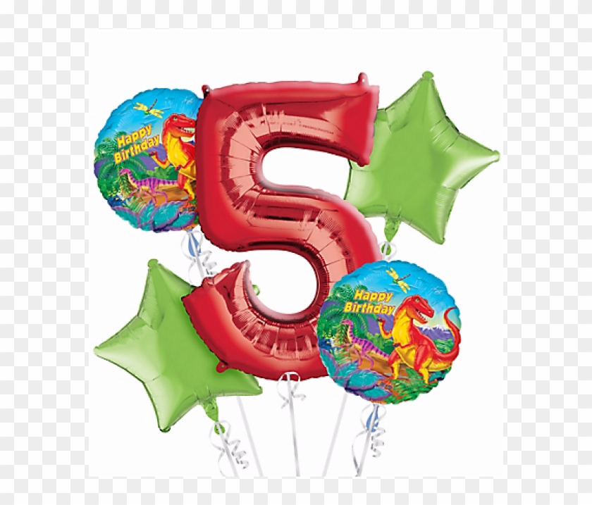 Prehistoric Dinosaurs 3rd Birthday Balloon Bouquet #276001