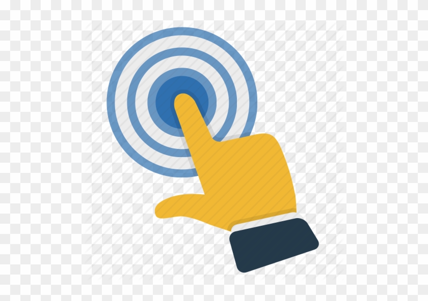 Down Image Result For Touch Screen Icon - Transparent Touch Screen Hand #276075