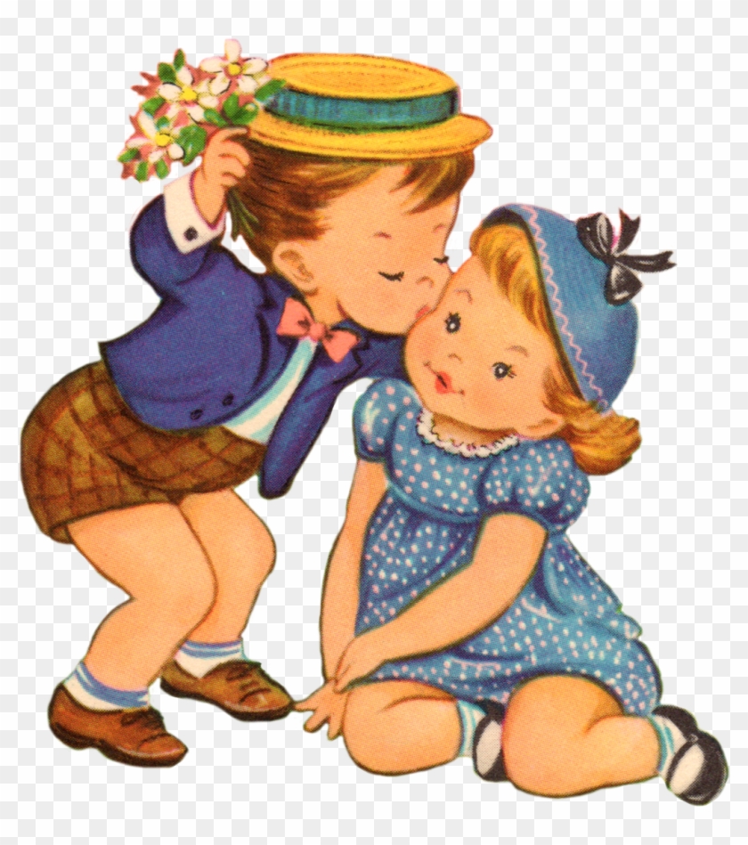 Free Vintage Valentine Image By Fptfy Web Ex2 - Valentine Clip Art Vintage #276200
