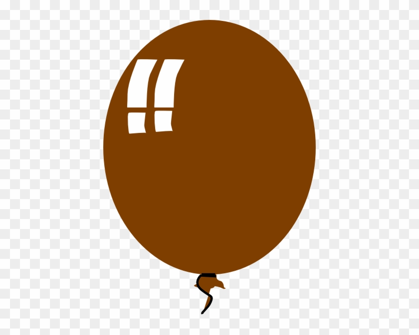 Brown Ballon Clip Art - Portrait Of A Man #276214