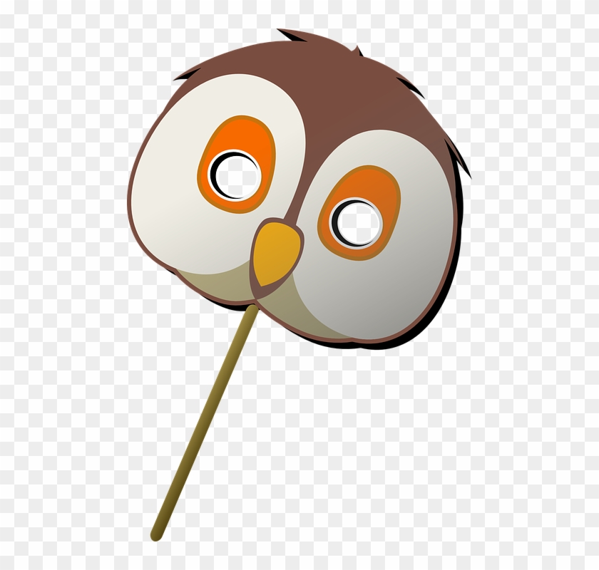 Angry Bird Clipart 18, Buy Clip Art - Owl Mask Clipart #276419