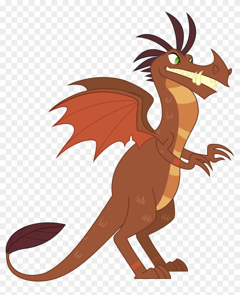 Barbeque The Vermilion Dragon By Pink1ejack Barbeque - Mlp Dragon Vector #276459