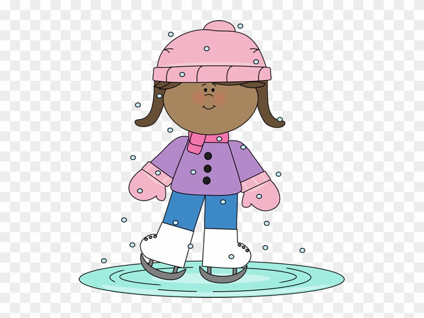Winter Clip Art - Ice Skating Clip Art #276716