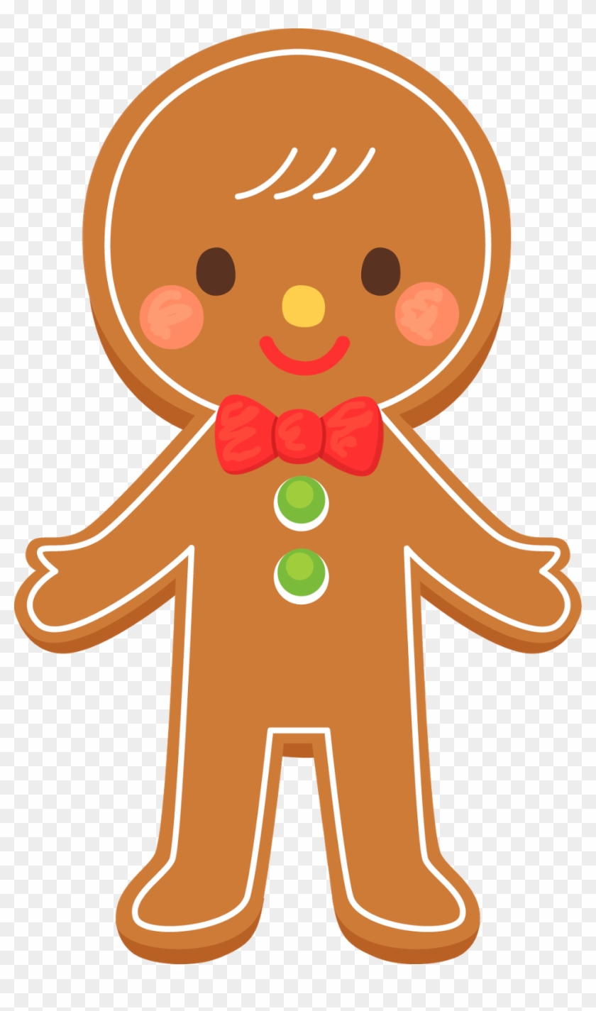 Ginger Clipart Cartoon - Gingerbread Man Clipart Transparent #277348