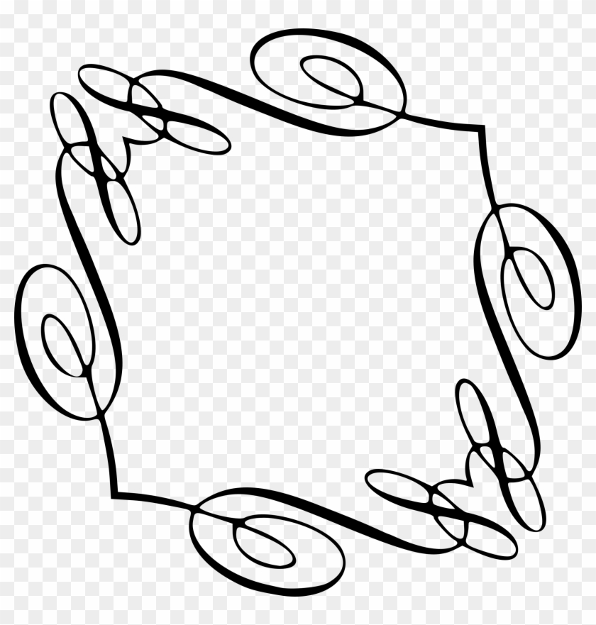 Big Image - Thick Line Flourish Vector #277510