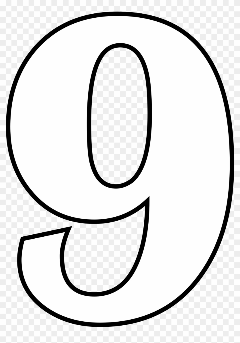 Clipart Info - Numero 9 Para Imprimir Grande #277535
