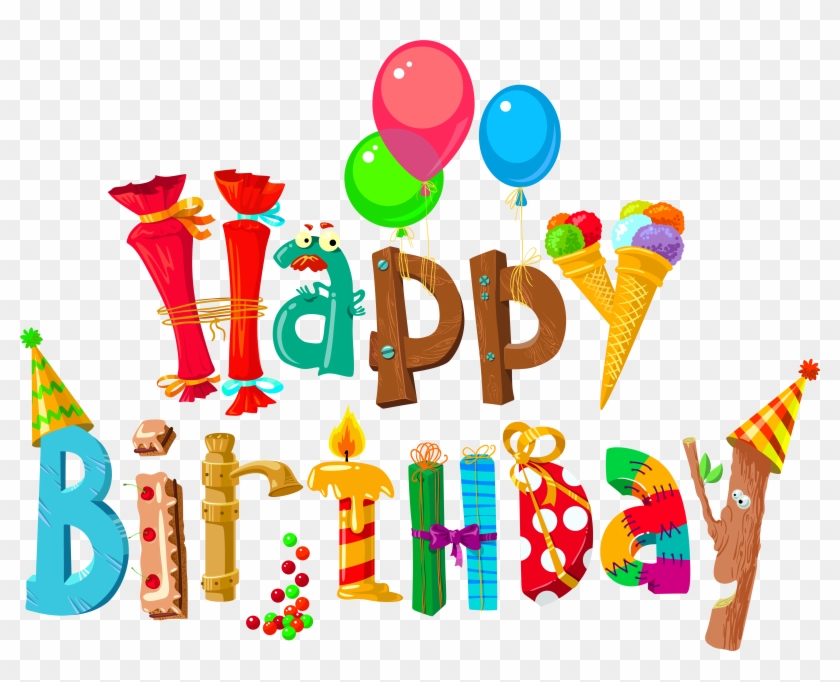 Clipart Happy Birthday - Happy Birthday Transparent Png #278724