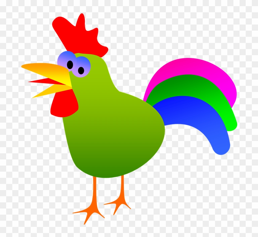 Pretty Chicken Cliparts - รูป การ์ตูน สัตว์ ไก่ #278822