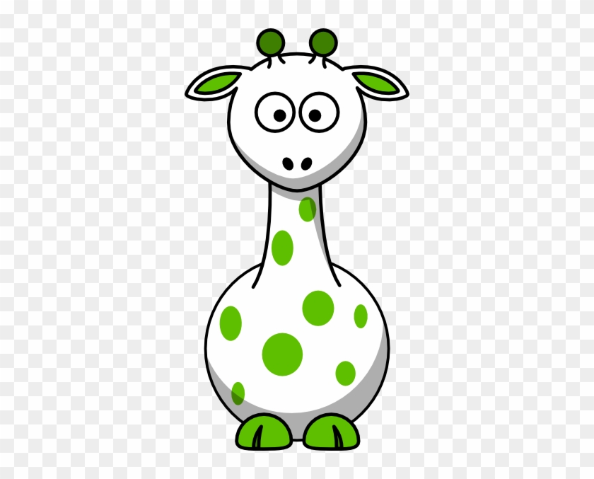 2 Giraffes Cliparts - Cartoon Giraffe #278833