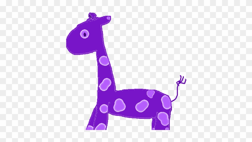 Purple Giraffe By Totorito - Purple Giraffe #279060