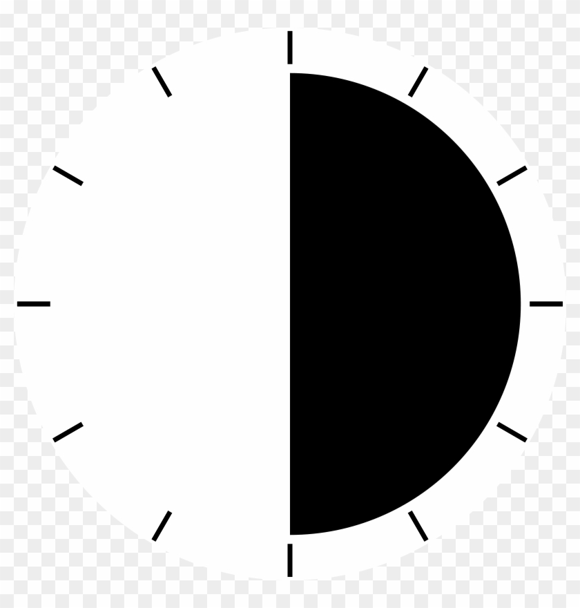 Half, Half Time, Half Life, Time, Minutes, Stopwatch - Clock #279611