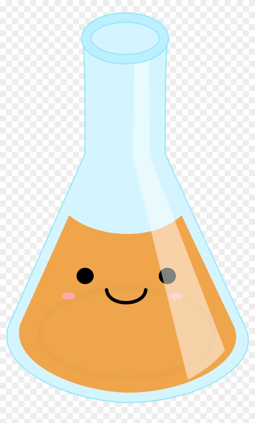 Full Kawaii Erlenmeyer Flask By Mvolz - Erlenmeyer Flask Icon #279853