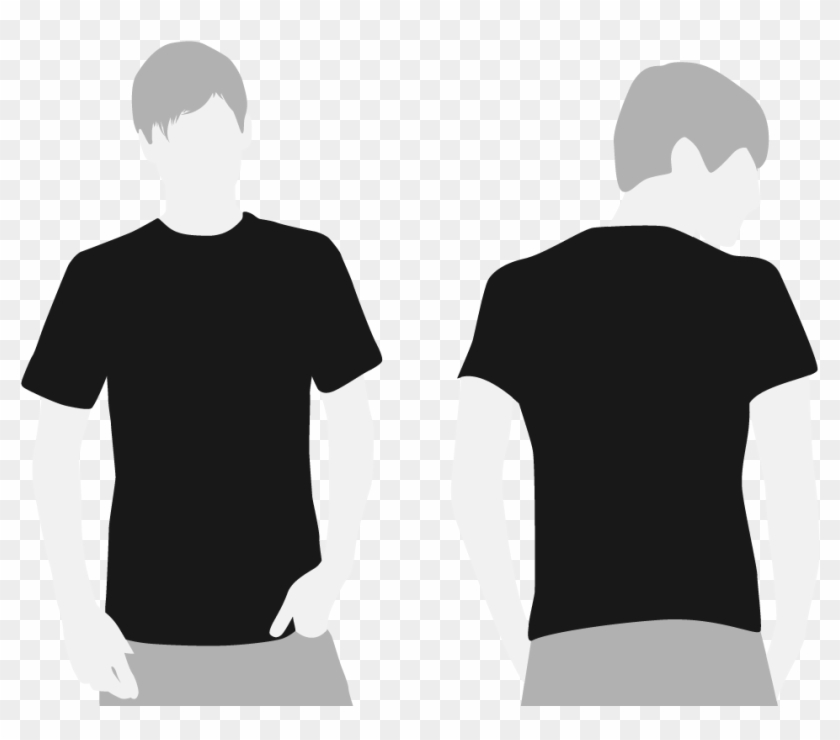 Black Tshirt Template - T Shirt Design Black #279856