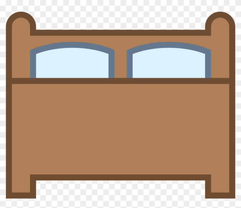 Bed Icon Png - Headboard Bed Clipart #280071