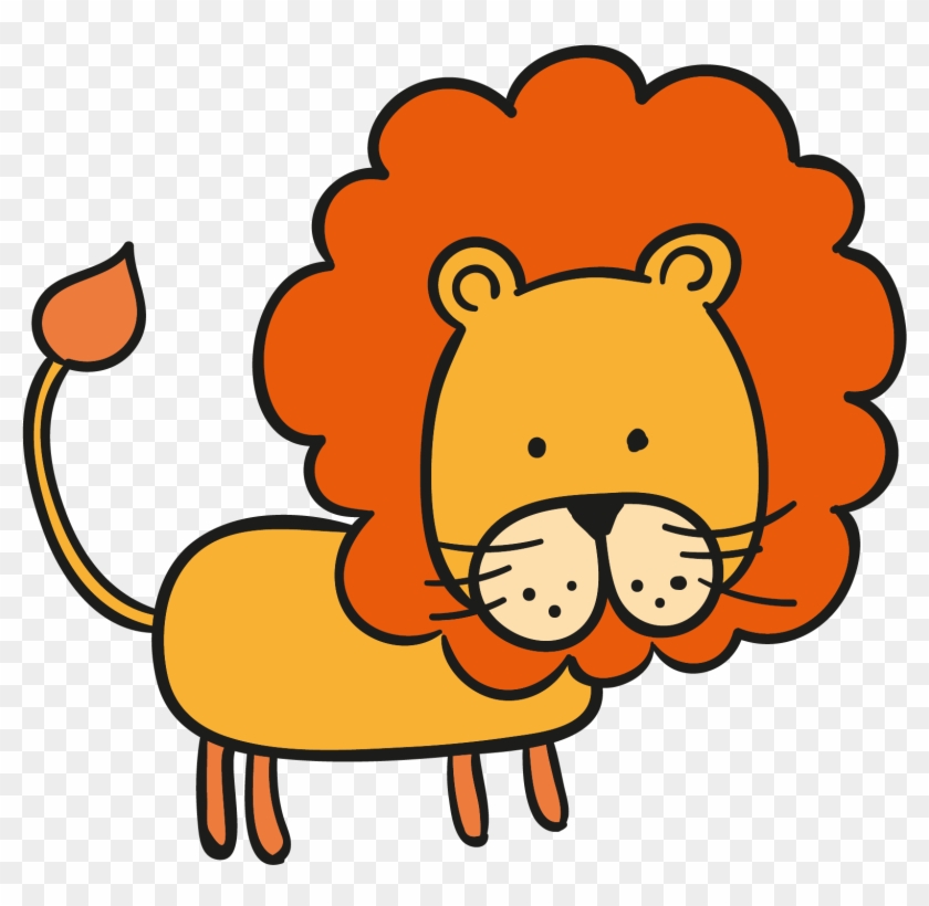 Lion Drawing - Cartoon Lion - Lion Drawing - Cartoon Lion #280110