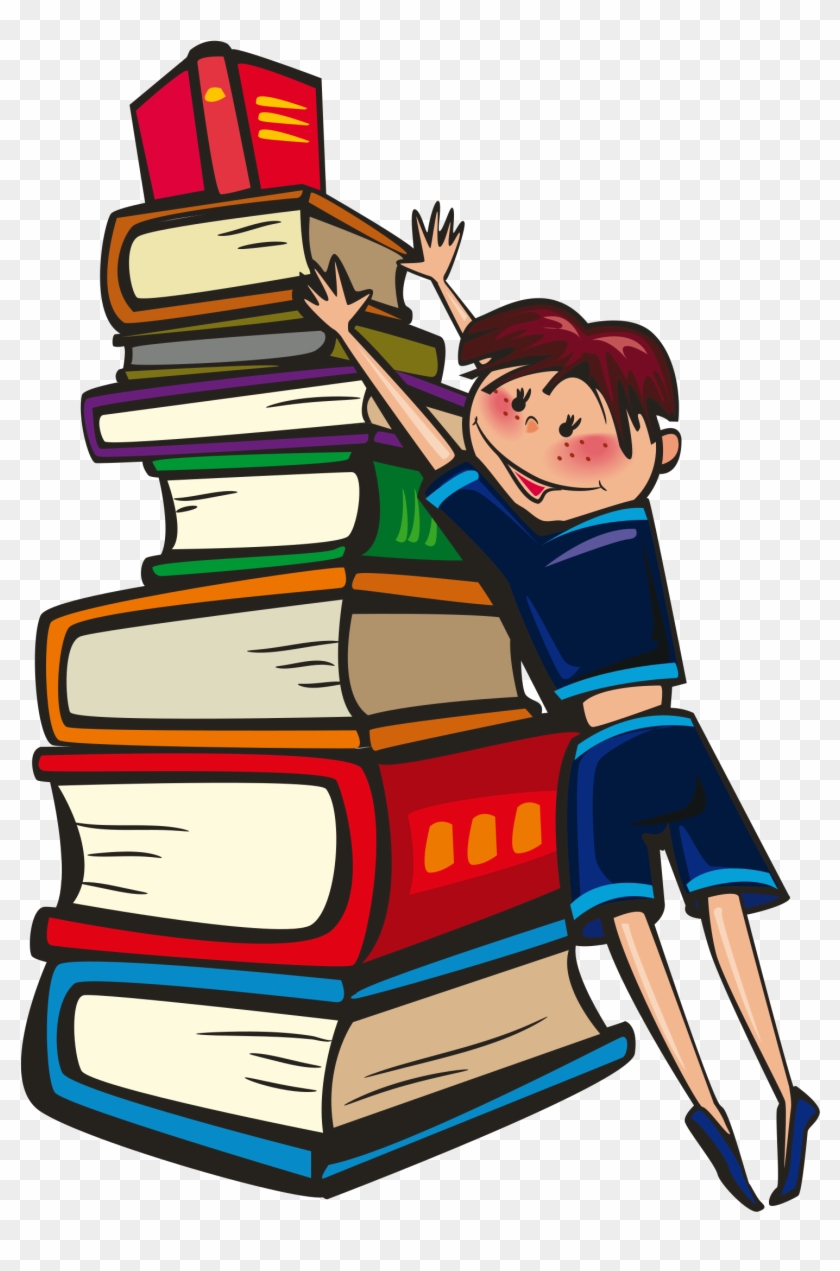 Clipart - Books Are Our Best Friend #280093