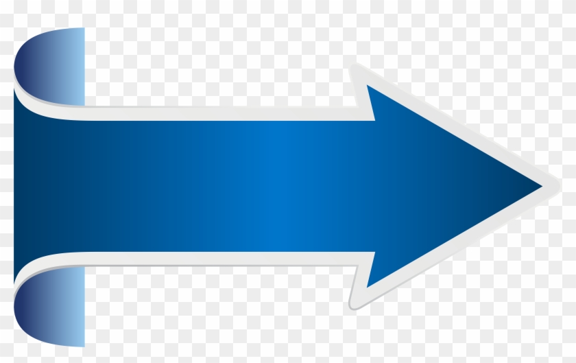 Blue Arrow Png Clip Art Transparent Image - Arrow Png Transparent #280649