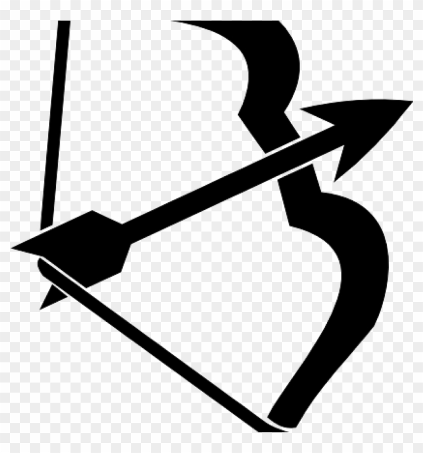 Bow And Arrow Clipart Bow And Arrow Black Clip Art - Bow And Arrow Clip Art #280650