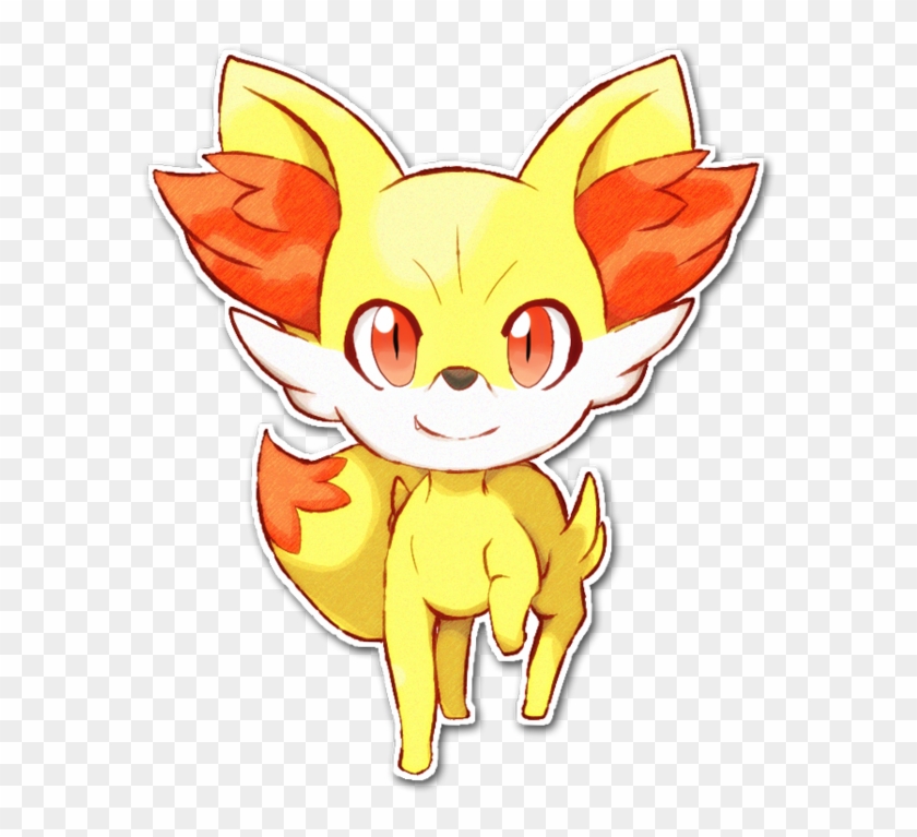 Cute Chibi Lion Download - Cute Fennekin Transparent #280811